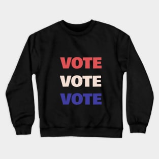 Vote 2020 USA, 2020 Election Day, Voter Registration, Register To Vote,Vote Democrat Gift, Voting, Political Crewneck Sweatshirt